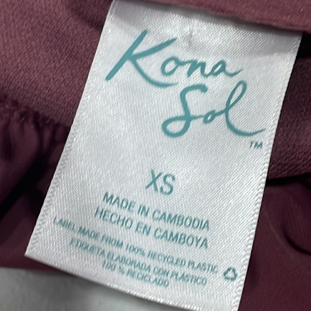 NWOT Kona Sol One Piece Swimsuit. Size XS extra small - Picture 8 of 9